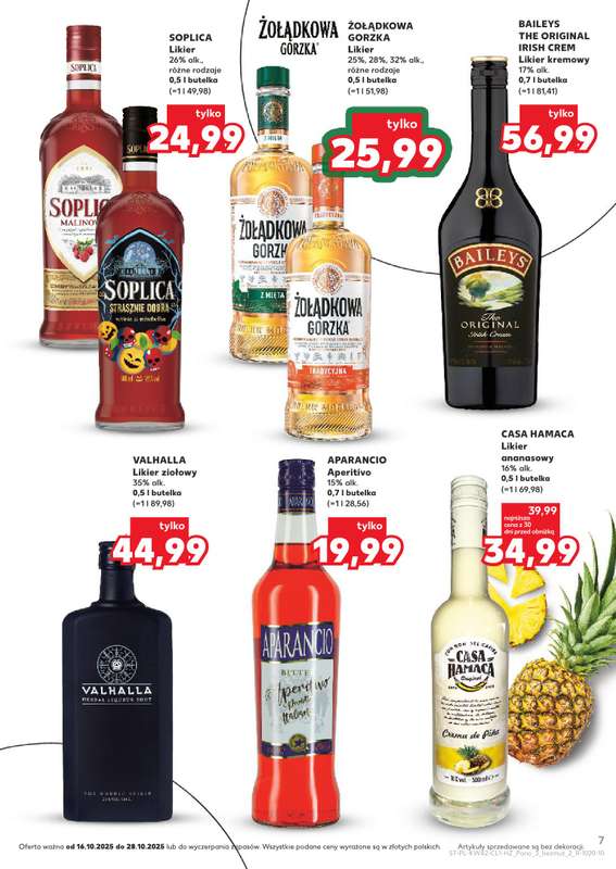 Kaufland - gazetka promocyjna Barek Kauflandu  do wtorku 28.10 - strona 7