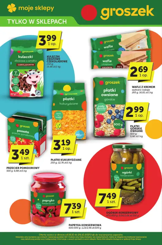 Groszek - gazetka promocyjna Katalog od czwartku 16.10 do wtorku 28.10 - strona 32