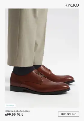 Ryłko - gazetka promocyjna Męskie buty wizytowe od wtorku 14.10  - strona 4