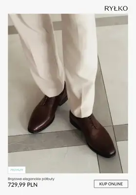 Ryłko - gazetka promocyjna Męskie buty wizytowe od wtorku 14.10  - strona 3