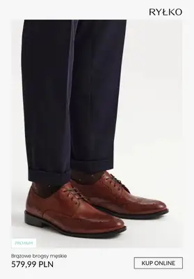 Ryłko - gazetka promocyjna Męskie buty wizytowe od wtorku 14.10  - strona 6