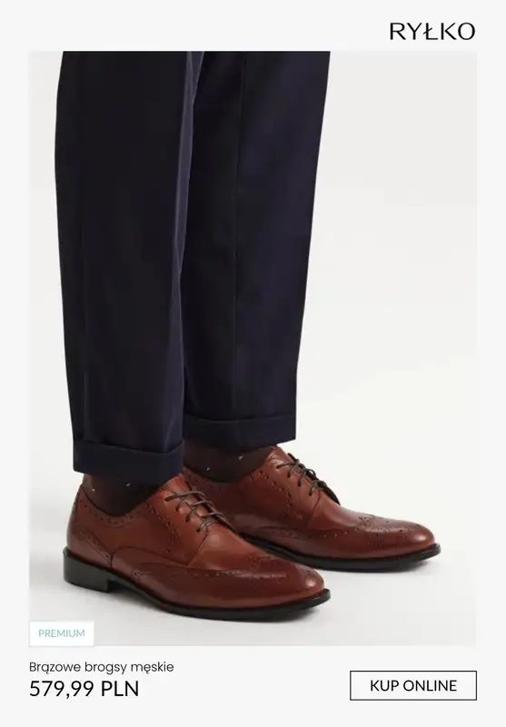 Ryłko - gazetka promocyjna Męskie buty wizytowe od wtorku 14.10  - strona 6