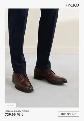 Ryłko - gazetka promocyjna Męskie buty wizytowe od wtorku 14.10  - strona 8