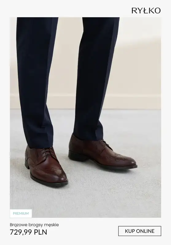 Ryłko - gazetka promocyjna Męskie buty wizytowe od wtorku 14.10  - strona 8