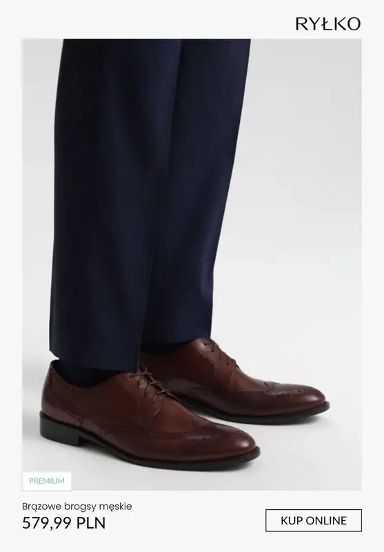 Ryłko - gazetka promocyjna Męskie buty wizytowe od wtorku 14.10  - strona 7