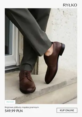 Ryłko - gazetka promocyjna Męskie buty wizytowe od wtorku 14.10  - strona 2