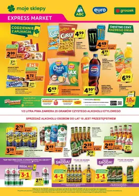 Euro Sklep - gazetka promocyjna Gazetka Expressmarket od czwartku 16.10 do wtorku 28.10