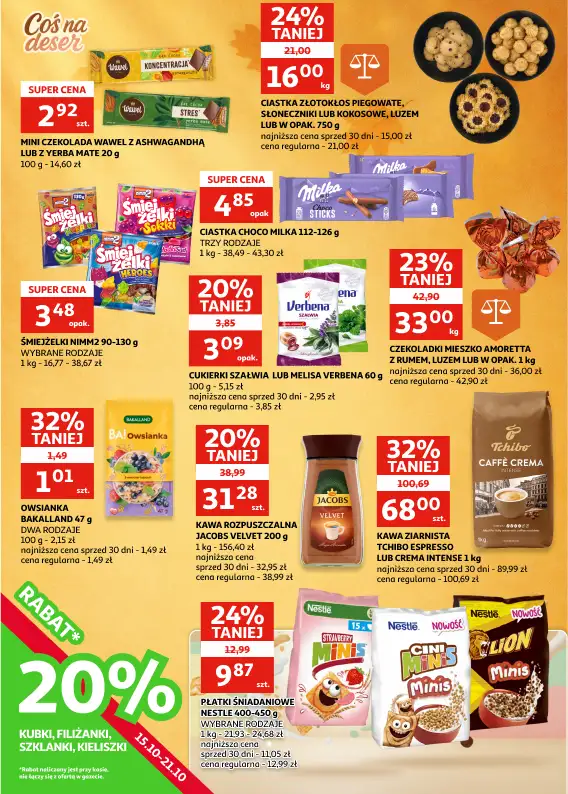 Auchan - gazetka promocyjna Gazetka Racibórz od środy 15.10 do wtorku 21.10 - strona 15