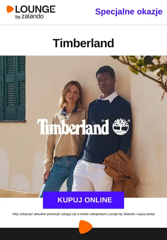 Lounge by Zalando - gazetka promocyjna Specjalne okazje: Timberland  