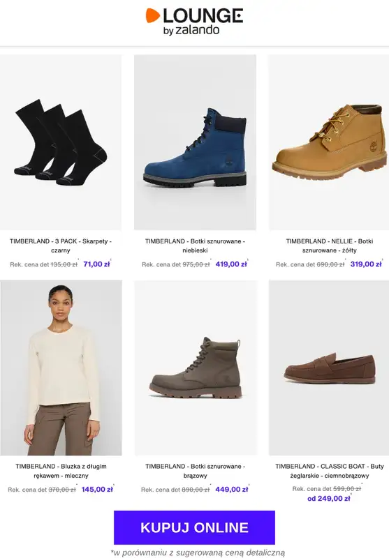 Lounge by Zalando - gazetka promocyjna Specjalne okazje: Timberland od wtorku 14.10 do soboty 18.10 - strona 4