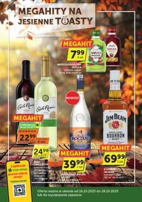 Euro Sklep - gazetka promocyjna Gazetka alkoholowa od czwartku 16.10 do wtorku 28.10