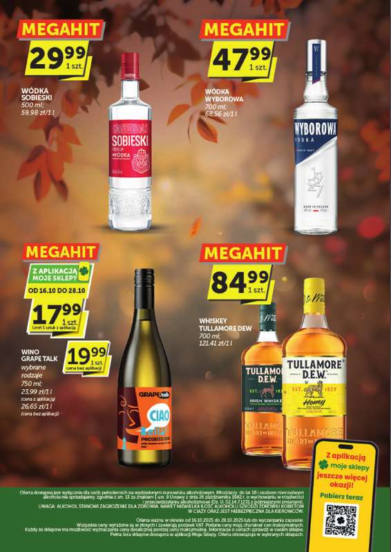 Euro Sklep - gazetka promocyjna Gazetka alkoholowa od czwartku 16.10 do wtorku 28.10 - strona 2