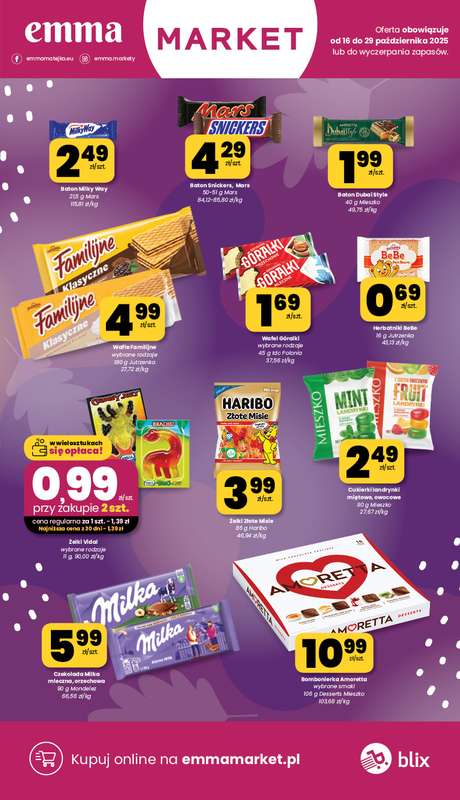 emma MARKET - gazetka promocyjna Gazetka od czwartku 16.10 do środy 29.10 - strona 13