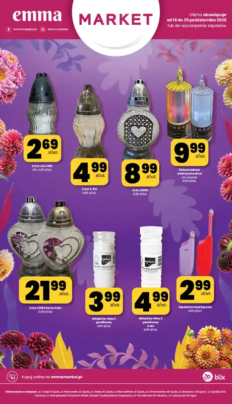 emma MARKET - gazetka promocyjna Gazetka  