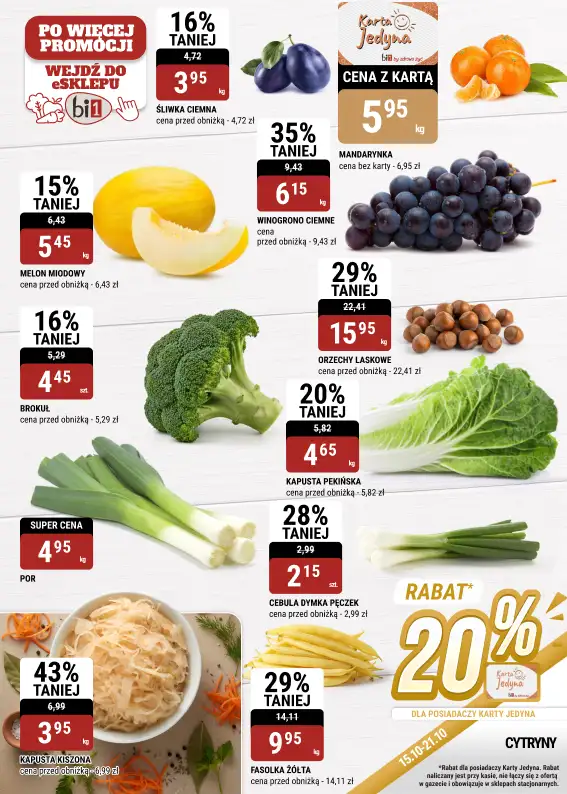 bi1 - gazetka promocyjna Gazetka Białystok, Ełk, Rzeszów, Szczecin od środy 15.10 do wtorku 21.10 - strona 8