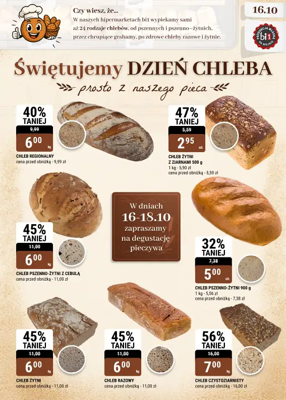 bi1 - gazetka promocyjna Gazetka Białystok, Ełk, Rzeszów, Szczecin od środy 15.10 do wtorku 21.10 - strona 2