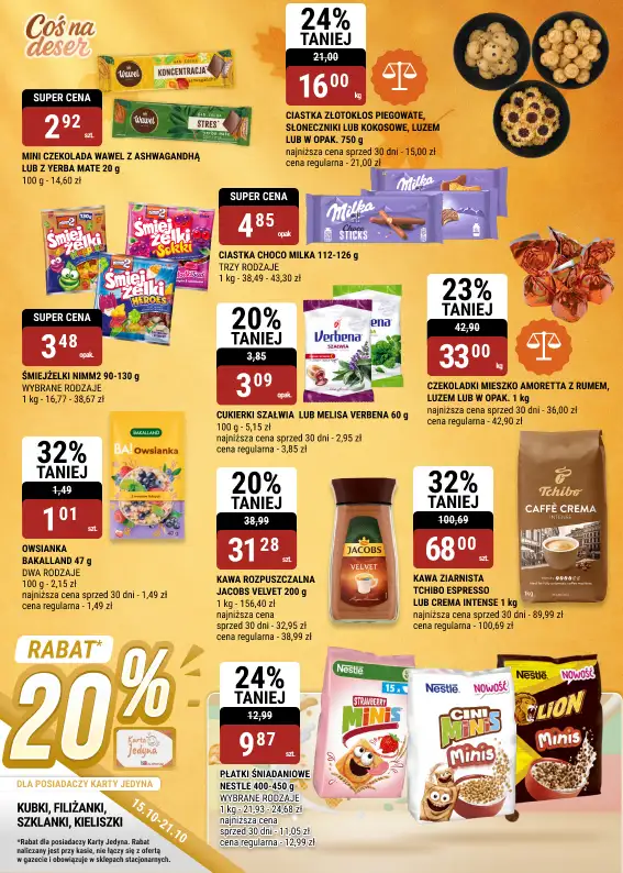 bi1 - gazetka promocyjna Gazetka Białystok, Ełk, Rzeszów, Szczecin od środy 15.10 do wtorku 21.10 - strona 15