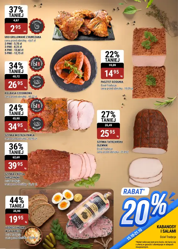 bi1 - gazetka promocyjna Gazetka Bielsko-Biała, Czeladź, Legnica od środy 15.10 do wtorku 21.10 - strona 6