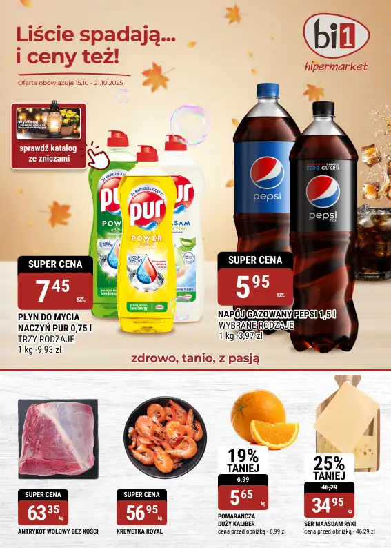 bi1 - gazetka promocyjna Gazetka Bielsko-Biała, Czeladź, Legnica od środy 15.10 do wtorku 21.10
