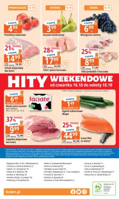 Leclerc - gazetka promocyjna Oferta E.Leclerc I 30 lat najlepszych wyborów od wtorku 14.10 do soboty 25.10 - strona 24