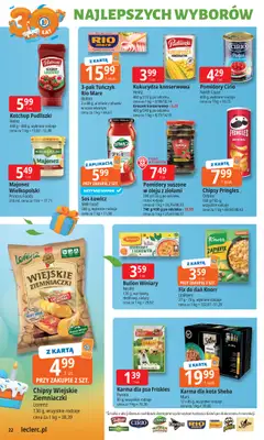 Leclerc - gazetka promocyjna Oferta E.Leclerc I 30 lat najlepszych wyborów od wtorku 14.10 do soboty 25.10 - strona 22