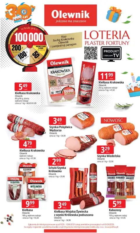 Leclerc - gazetka promocyjna Oferta E.Leclerc I 30 lat najlepszych wyborów od wtorku 14.10 do soboty 25.10 - strona 18