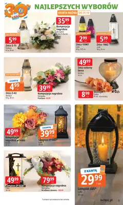 Leclerc - gazetka promocyjna Oferta E.Leclerc I 30 lat najlepszych wyborów od wtorku 14.10 do soboty 25.10 - strona 3 Leclerc - gazetka promocyjna Oferta E.Leclerc I 30 lat najlepszych wyborów od wtorku 14.10 do soboty 25.10 - strona 3