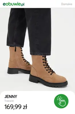 eobuwie.pl - gazetka promocyjna Trzewiki damskie – styl i wygoda na chłodne dni od wtorku 14.10  - strona 10