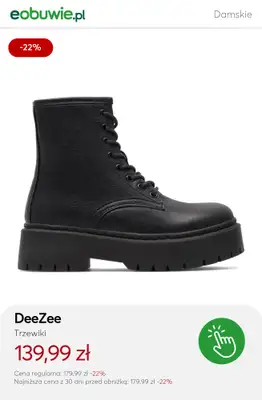 eobuwie.pl - gazetka promocyjna Trzewiki damskie – styl i wygoda na chłodne dni od wtorku 14.10  - strona 3