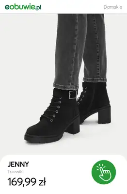 eobuwie.pl - gazetka promocyjna Trzewiki damskie – styl i wygoda na chłodne dni od wtorku 14.10  - strona 8