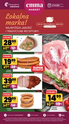 emma MARKET - gazetka promocyjna Plakat promocyjny od czwartku 16.10 do środy 22.10