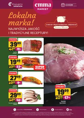 emma MARKET - gazetka promocyjna Plakat promocyjny od czwartku 23.10 do środy 29.10 emma MARKET - gazetka promocyjna Plakat promocyjny od czwartku 23.10 do środy 29.10