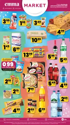 emma MARKET - gazetka promocyjna Plakaty promocyjne od czwartku 16.10 do środy 29.10