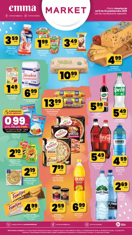 emma MARKET - gazetka promocyjna Plakaty promocyjne  