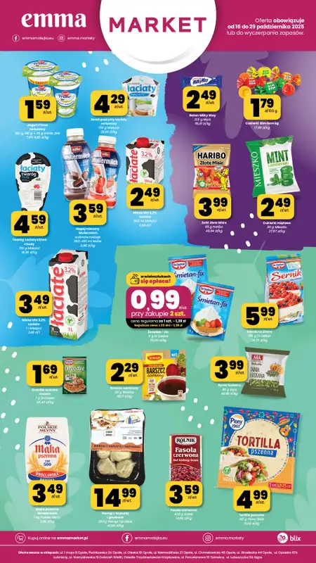 emma MARKET - gazetka promocyjna Plakaty promocyjne od czwartku 16.10 do środy 29.10 - strona 4