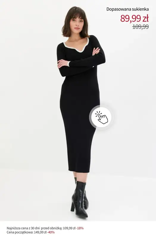 bonprix - gazetka promocyjna Sukienki na jesień - już od 64,99 zł od wtorku 14.10  - strona 7