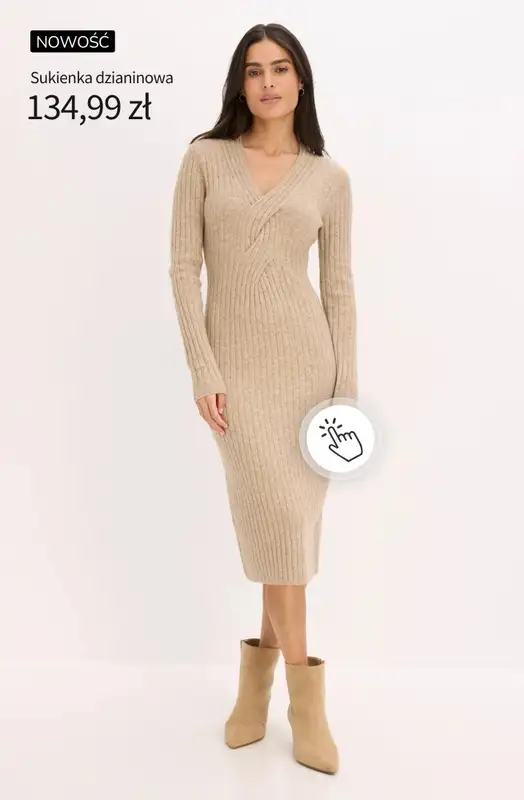 bonprix - gazetka promocyjna Sukienki na jesień - już od 64,99 zł od wtorku 14.10  - strona 8