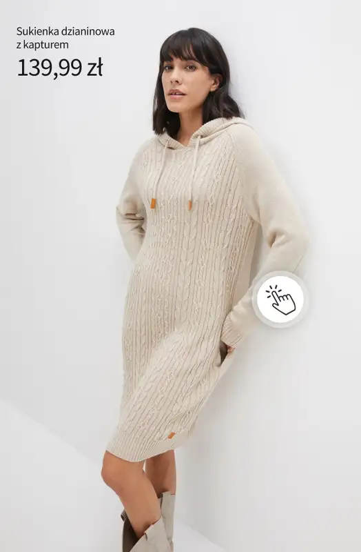 bonprix - gazetka promocyjna Sukienki na jesień - już od 64,99 zł od wtorku 14.10  - strona 22