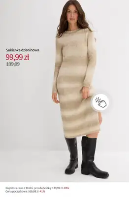 bonprix - gazetka promocyjna Sukienki na jesień - już od 64,99 zł od wtorku 14.10  - strona 5