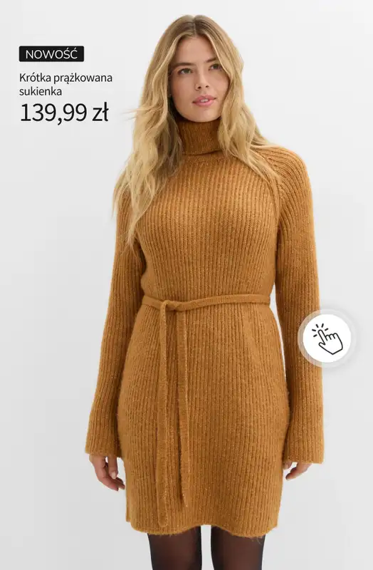 bonprix - gazetka promocyjna Sukienki na jesień - już od 64,99 zł od wtorku 14.10  - strona 12