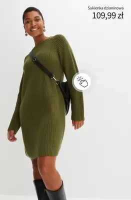 bonprix - gazetka promocyjna Sukienki na jesień - już od 64,99 zł od wtorku 14.10  - strona 14