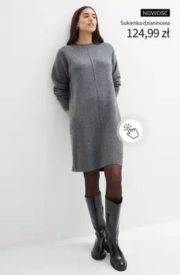 bonprix - gazetka promocyjna Sukienki na jesień - już od 64,99 zł od wtorku 14.10  - strona 3