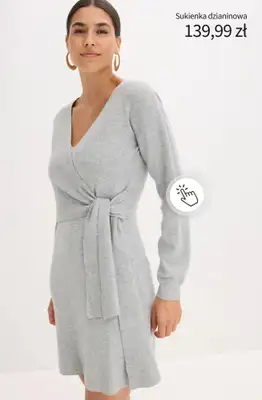 bonprix - gazetka promocyjna Sukienki na jesień - już od 64,99 zł od wtorku 14.10  - strona 21