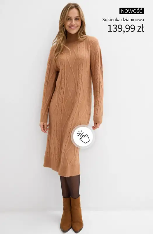 bonprix - gazetka promocyjna Sukienki na jesień - już od 64,99 zł od wtorku 14.10  - strona 9