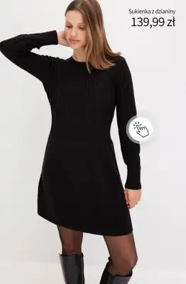 bonprix - gazetka promocyjna Sukienki na jesień - już od 64,99 zł od wtorku 14.10  - strona 18