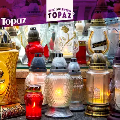 TOPAZ - gazetka promocyjna Katalog Znicze i wkłady od wtorku 14.10 do piątku 31.10 - strona 17 TOPAZ - gazetka promocyjna Katalog Znicze i wkłady od wtorku 14.10 do piątku 31.10 - strona 17