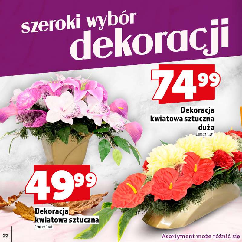 TOPAZ - gazetka promocyjna Katalog Znicze i wkłady od wtorku 14.10 do piątku 31.10 - strona 22