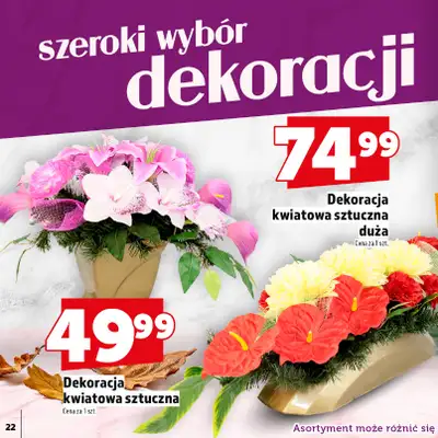 TOPAZ - gazetka promocyjna Katalog Znicze i wkłady od wtorku 14.10 do piątku 31.10 - strona 22 TOPAZ - gazetka promocyjna Katalog Znicze i wkłady od wtorku 14.10 do piątku 31.10 - strona 22