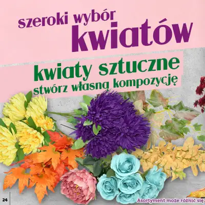 TOPAZ - gazetka promocyjna Katalog Znicze i wkłady od wtorku 14.10 do piątku 31.10 - strona 24 TOPAZ - gazetka promocyjna Katalog Znicze i wkłady od wtorku 14.10 do piątku 31.10 - strona 24
