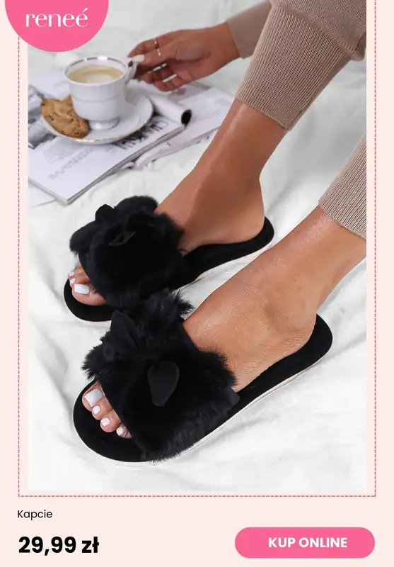 Renee - gazetka promocyjna Kapcie damskie już o 14,99 zł od wtorku 14.10 do środy 22.10 - strona 9